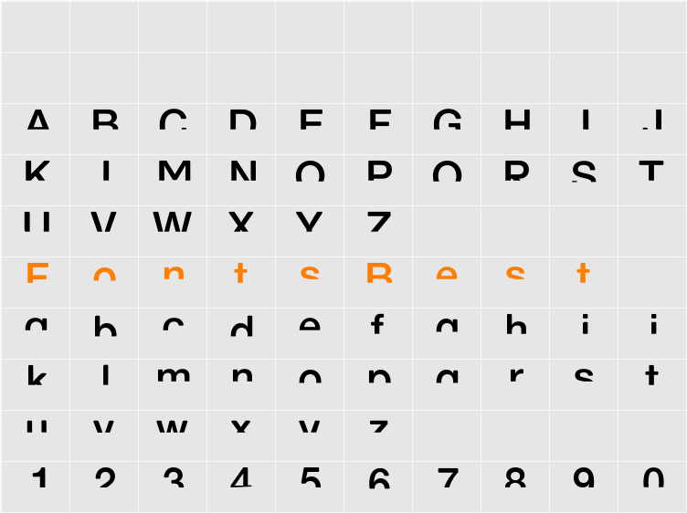 AreHalfsEnough Character Map