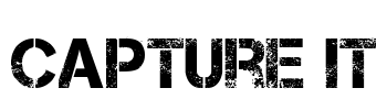 Capture it Font Image