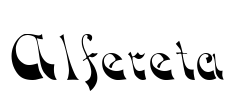 Alfereta Font Image