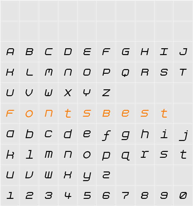 Aspirin-Intoxicate Character Map