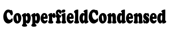 CopperfieldCondensed Font Image