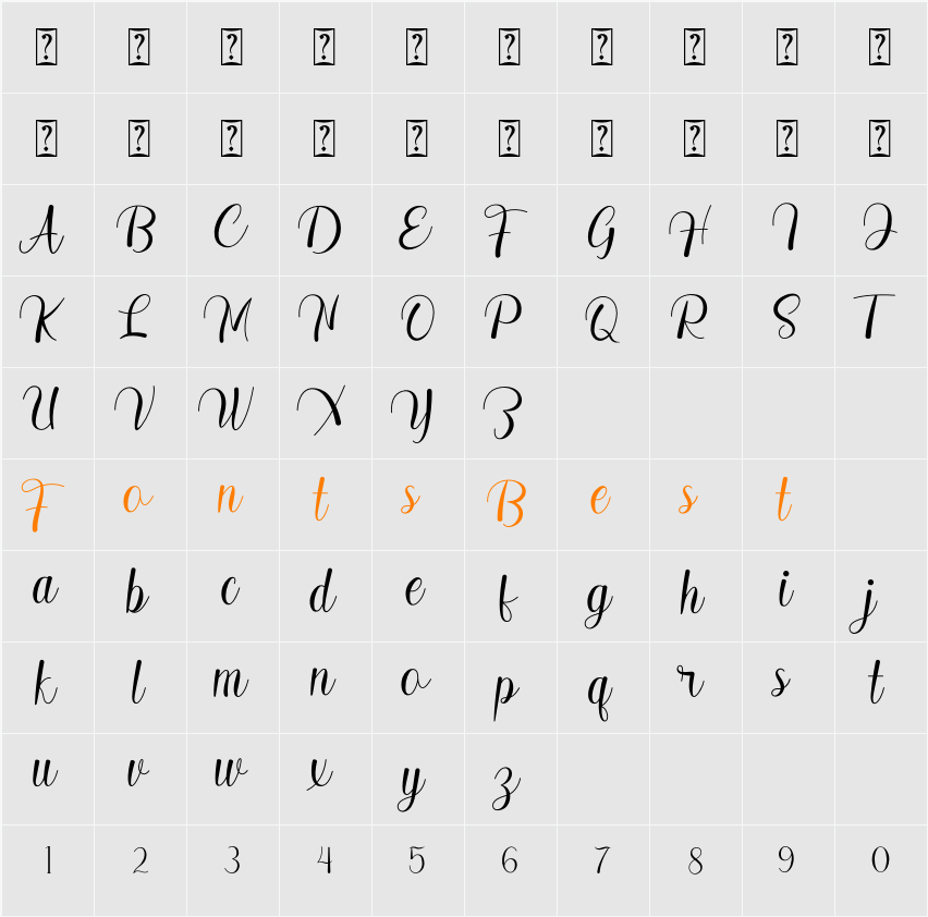 Madelyn Character Map