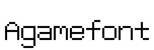 Agamefont Font Image