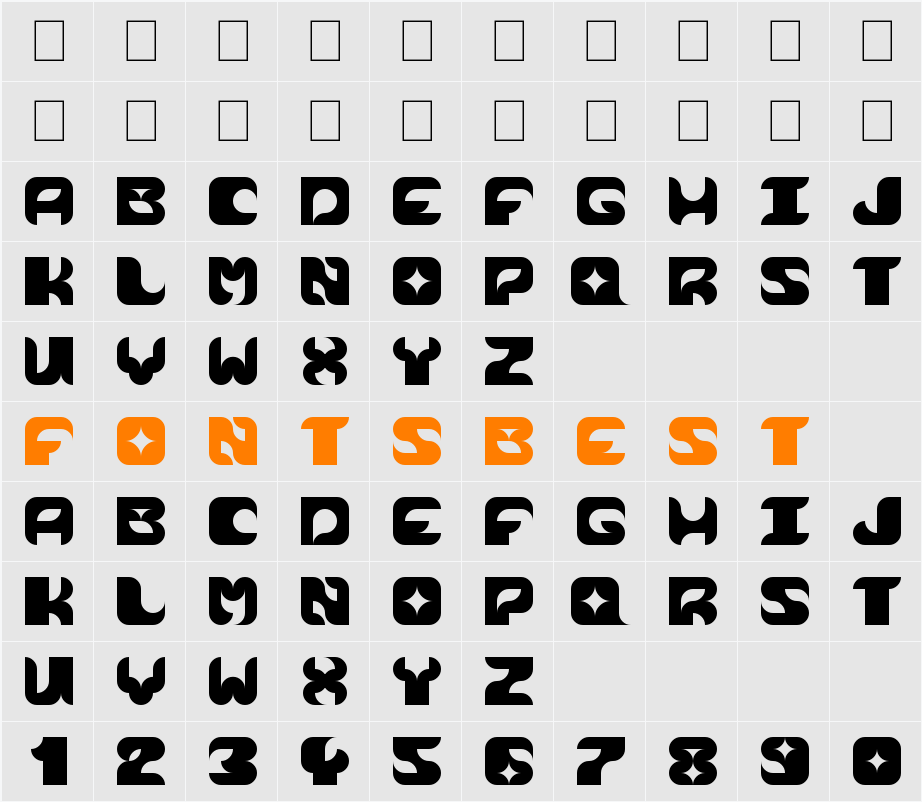 Cosmik Orchestra Character Map