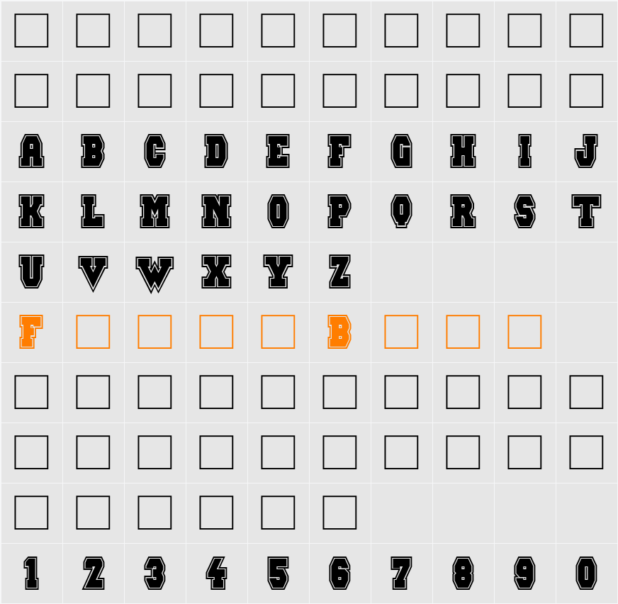 Maximum Strength Character Map