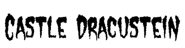 Castle Dracustein Font Image