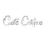 Castle Octopus Font Image