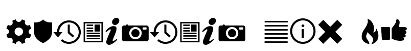 Iconimonim 1.5 FM Font Image