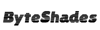 ByteShades Font Image