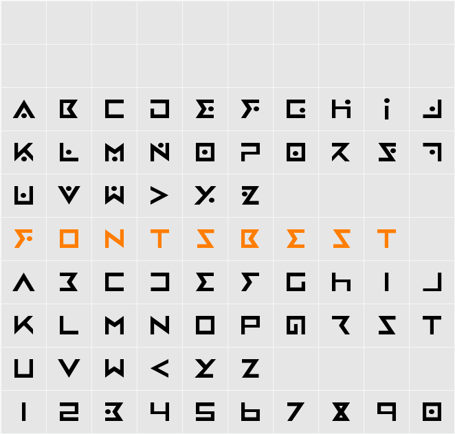 Iron Cobra Character Map