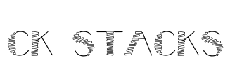 CK Stacks Font Image