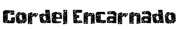 Cordel Encarnado Font Image