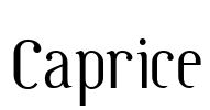 Caprice Font Image