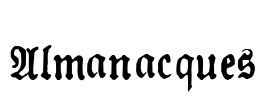 Almanacques Font Image