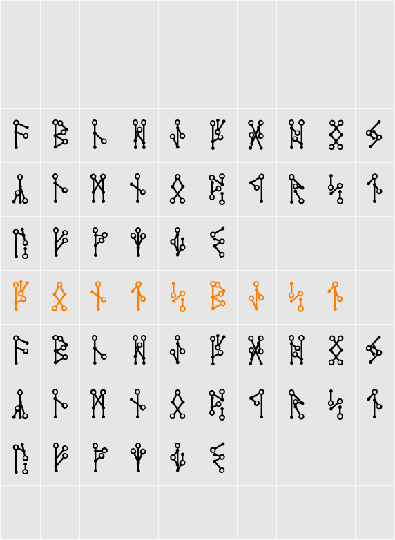 RuneAMN_CircuitSolderL1 Character Map