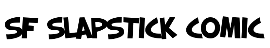 SF Slapstick Comic Font Image