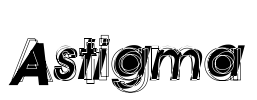 Astigma Font Image