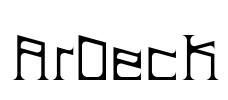 ArDeck Font Image