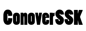 ConoverSSK Font Image