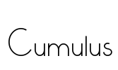 Cumulus Font Image