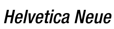 Helvetica Neue Font Image