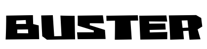 Buster Font Image