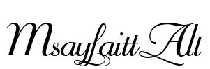 Mayfair Alt Font Image