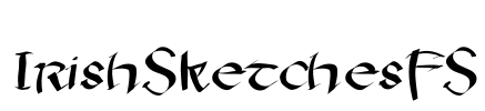 IrishSketchesFS Font Image