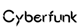 Cyberfunk Font Image