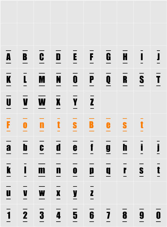 Capsle Character Map