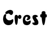 Crest Font Image