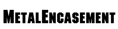 MetalEncasement Font Image