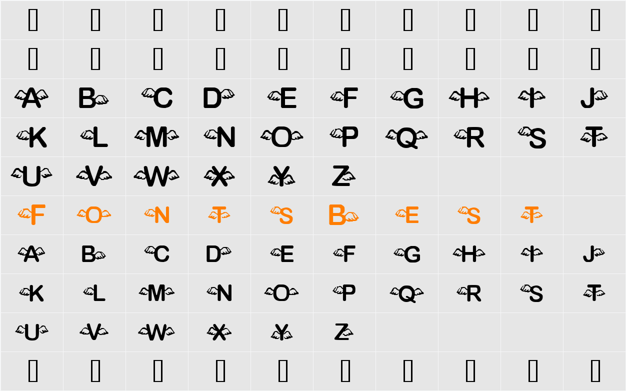 Angel Lust Character Map