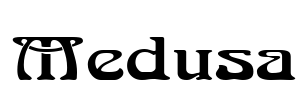 Medusa Font Image