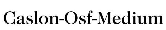 Caslon-Osf-Medium