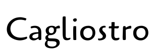 Cagliostro Font Image