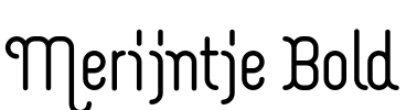 Merijntje Bold Font Image