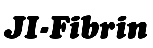 JI-Fibrin Font Image