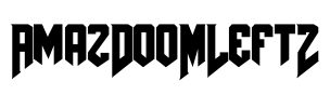 AmazDooMLeft2 Font Image