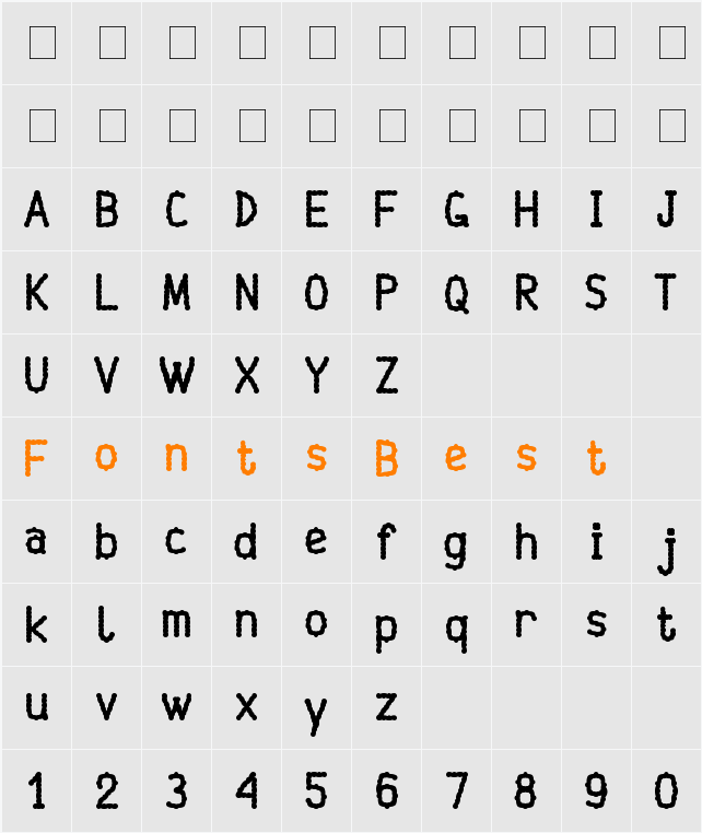 Mayuragifkas222 Character Map