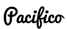 Pacifico Font Image