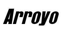 Arroyo Font Image