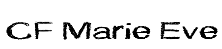 CF Marie Eve Font Image