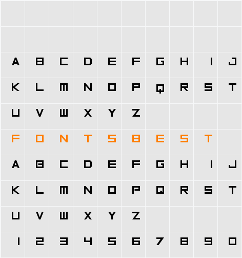 Inversionz Unboxed Character Map