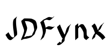 JDFynx Font Image