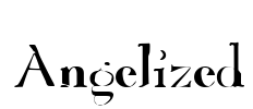 Angelized Font Image