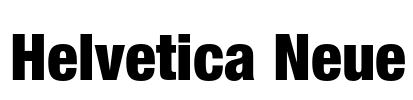 Helvetica Neue Font Image