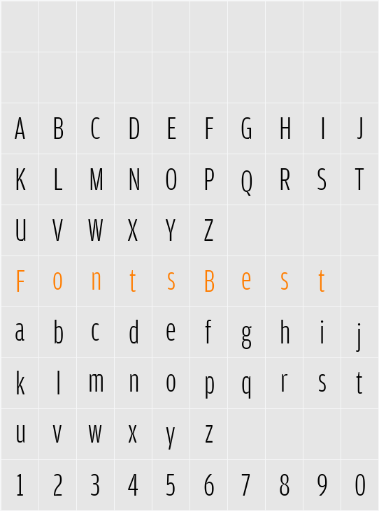 AmplitudeComp-Light Character Map