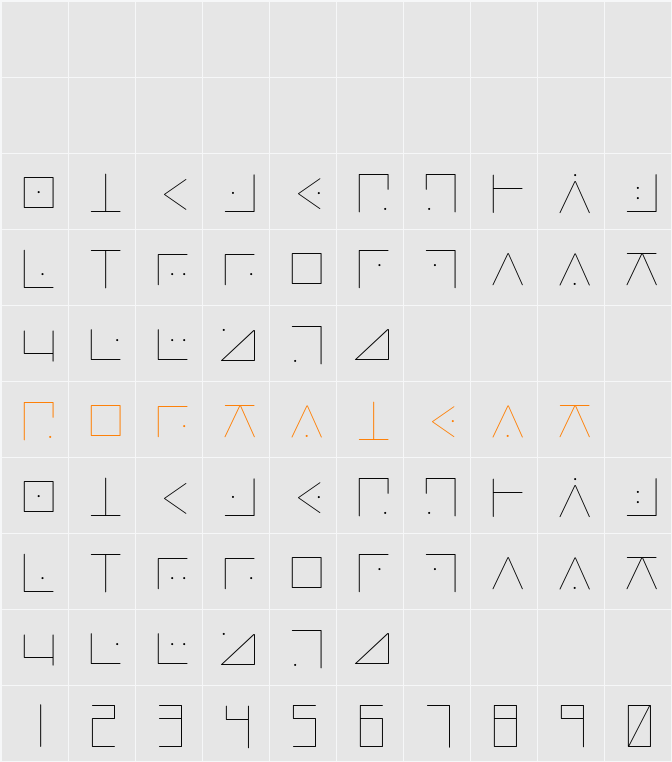 GLT-ごぬんねStroke丸 010 すごくほそい Character Map