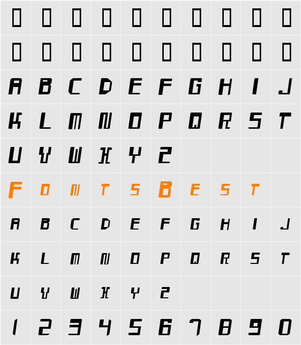 Mayday Character Map